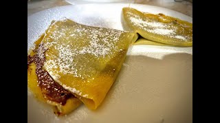 CREPES ALLA NUTELLA  Ricette con Giovanni [upl. by Onahpets738]