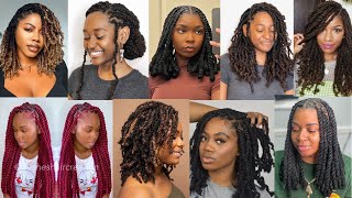 New Braids Very Gorgeous amp Stylish Passion Twist Braids Hairstyles for Black Women Twist Braids [upl. by Studley]