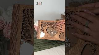 Wedding Guest Book Traditional handmadedecor weddinggift wedding diy guestbook [upl. by Aekin]