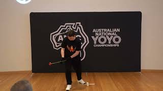 2024 Australian National Yoyo Championships 1A Div 15th Daniel Hooper [upl. by Rodge984]