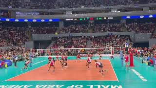 BERNADETTE PONS WINNING POINT CREAMLINE IS BACK IN THE FINALS [upl. by Ahseneuq300]