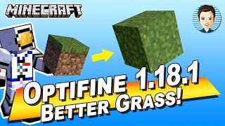 How to Get Better Looking Grass in Minecraft with Optifine 1181 [upl. by Erdeid]