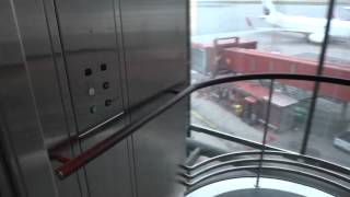 KONE traction elevators  Stockholm Arlanda Airport Terminal 5 Arlanda Sweden [upl. by O'Kelly]