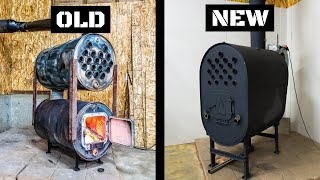 Crazy Cheap DIY Wood Stove [upl. by Brianne]