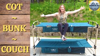 Off Grid Cabin Furniture DiscOBed XL Bed Bunk Beds amp Couch [upl. by Campbell298]