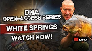 CARP FISHING DNA OpenAccess Series White Springs – DNA Baits [upl. by Dacie]