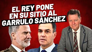 Alfonso Rojo “Sánchez es un garrulo y el Rey sin decir una palabra lo ha puesto en su sitio” [upl. by Yrreiht]