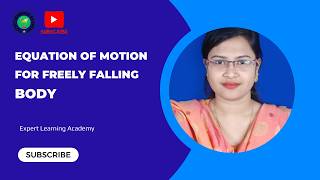 Equation of motion for freely falling body class 9th scienceexpertlearning [upl. by Norrahs]