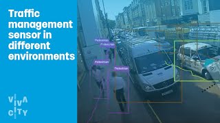 Traffic Management Sensor in Different Environments  Day and Night  by Vivacity Labs [upl. by Idas97]