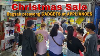 Christmas Sale Bagsak Presyo Mga Gadgets at Appliances [upl. by Gascony]