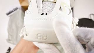 Balenciaga Track Sneaker ‘White’ LED [upl. by Naoh]