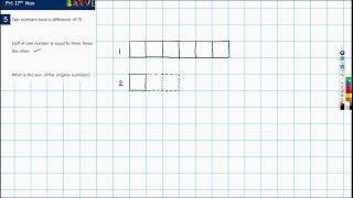 17 Nov 2023 Barvember Two numbers have a difference of 75 [upl. by Einuj]