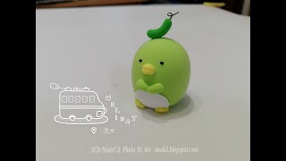 角落生物 Sumikko Gurashi Clay（すみっコぐらし）  超輕黏土 模型製作 企鵝 河童（ぺんぎん？） [upl. by Justen736]