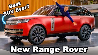 New Range Rover 2022 EXCLUSIVE indepth review [upl. by Darlleen]