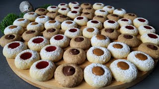 1 Teig 3 Plätzchen 😇 Engelsaugen 🍪 Weihnachtskekse 🎄 Husarenkrapfen [upl. by Adnyc]