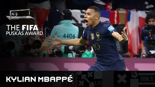 Kylian Mbappe Goal vs Argentina  FIFA Puskas Award 2022 Nominee [upl. by Tull770]