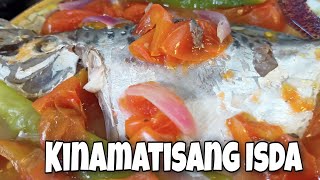 KINAMATISANG ISDA  PINANGAT NA ISDA FISH RECIPEMARIVIC SHARP [upl. by Relyks699]