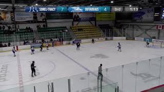 RSEQ D1 Hockey Masculin 🏒 SorelTracy  Outaouais 20231014 [upl. by Aeniah]