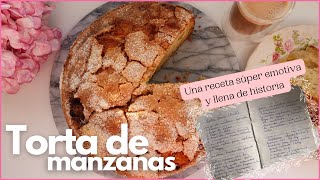 TORTA DE MANZANAS PARA EL MATE  húmeda rica y económica [upl. by Kotick488]