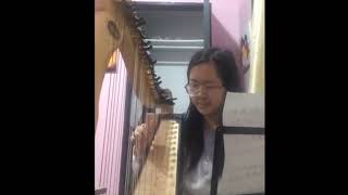 NZ 2024 Harp Performance Competition  Grade 34  Angel Sun [upl. by Wilbert]