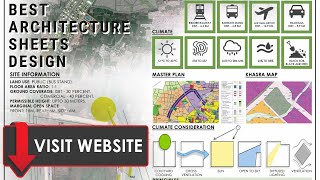 BEST ARCHITECTURE SHEETS DESIGN  Interstate Bus Terminal  Architecture Thesis Sheets [upl. by Irrok]