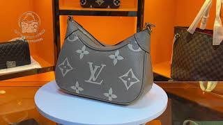 Louis Vuitton Bagatelle Bicolor Monogram Empreinte Leather [upl. by Adiari]