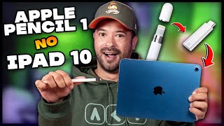 Como CONECTAR a APPLE PENCIL 1 no IPAD 10 do jeito CERTO 🤔 [upl. by Onailerua]