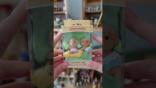 Sylvanian Families toy poodle twins unboxing トイプードルのふたごちゃん shorts [upl. by Lleroj]