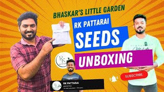 Rk pattarai Seeds unboxing bhaskarslittlegarden terracegardening Rkpattaraicom [upl. by Enutrof]