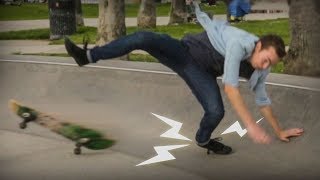 Parker Tries Skateboarding [upl. by Inor]