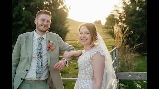 Relaxed colourful summer festival wedding  Hadsham Farm wedding photographer [upl. by Salomone851]