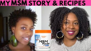 MSM powder for FAST Hair Growth Triple Your Hair Growth Your Hair will Grow Like Crazy [upl. by Almallah591]