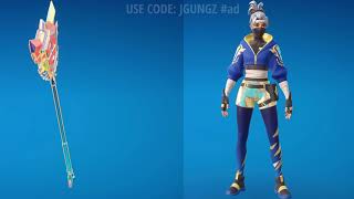 THE BEST COMBOS FOR THE CHAMPION KUNO SKIN IN FORTNITE [upl. by Cchaddie732]