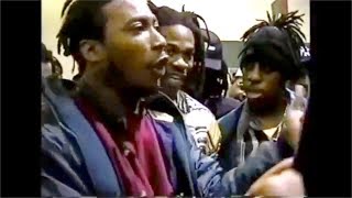 ODB vs Busta Rhymes quotFreestyle Battlequot Rare Classic Footage [upl. by Albemarle]