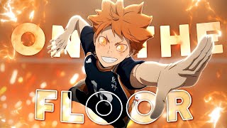 Haikyuu  On The Floor EditAMV 4k [upl. by Mildred35]