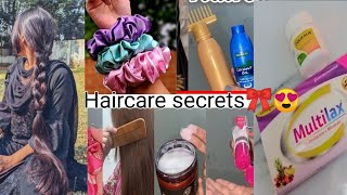 hair essentials  weekly hair care at home [upl. by Sutelc]