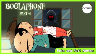 BoglaPhone Part4  Pete and Putt Series  Cartoon short horror stories  OCCHAV [upl. by Gschu516]