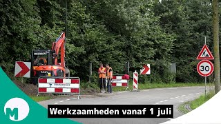 Nieuwe wegwerkzaamheden in Schijndel en Veghel I Omroep Meierij [upl. by Novahc]