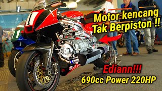 Motor kencang gak pake Piston  CC kecil Power dua kali lipat  Crighton CR700W  CR700W [upl. by Emerald]