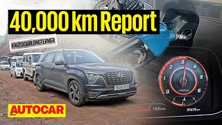 Hyundai Alcazar 40000km Long Term Report  Autocar India [upl. by Assina]