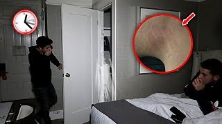 OVERNIGHT CHALLENGE IN THE MOST HAUNTED HOTEL ROOM ATTACKED  FaZe Rug [upl. by Eldwen15]