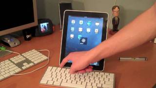 Unboxing iPad Keyboard Dock [upl. by Lusar463]