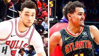 Chicago Bulls vs Atlanta Hawks 4OT Full Game Highlights  March 1 2019  201819 Season [upl. by Eesyak]