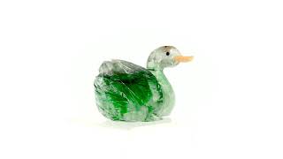 Statuette canard en Fluorite [upl. by Enilrae]