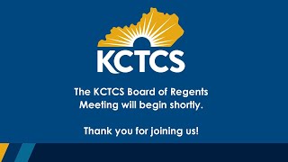 KCTCS Board of Regents System Policy and Planning Committee [upl. by Irroc626]