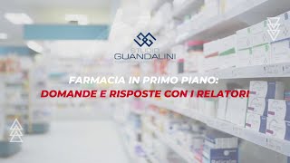 Farmacia in primo piano domande e risposte con i relatori [upl. by Florance]