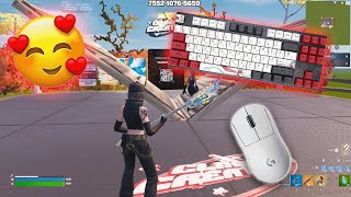 😴 1v1 CLIX Build fight  ASMR gameplay 😴 Fortnite KBM ASMR [upl. by Riay70]