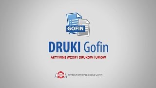 Program DRUKI Gofin  Informacje o programie [upl. by Betsy]