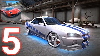 Ultimate Car Driving Simulator  Nissan Skyline gtr r34 do velozes e furiosos modificações [upl. by Radloff]