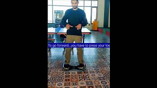 how to ride hoverboard shortvideo [upl. by Koosis]